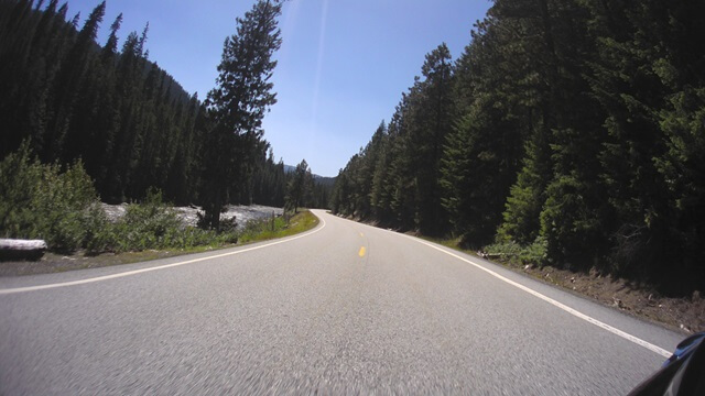 Riding west on highway 12 between Lolo, MT and Kooskia, ID.