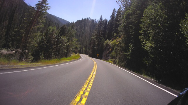 Riding west on highway 12 between Lolo, MT and Kooskia, ID.