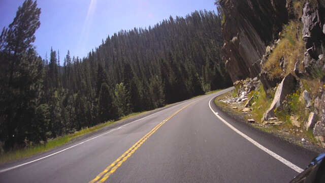 Riding west on highway 12 between Lolo, MT and Kooskia, ID.