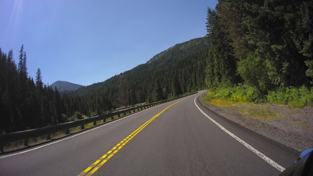 Riding west on highway 12 between Lolo, MT and Kooskia, ID.