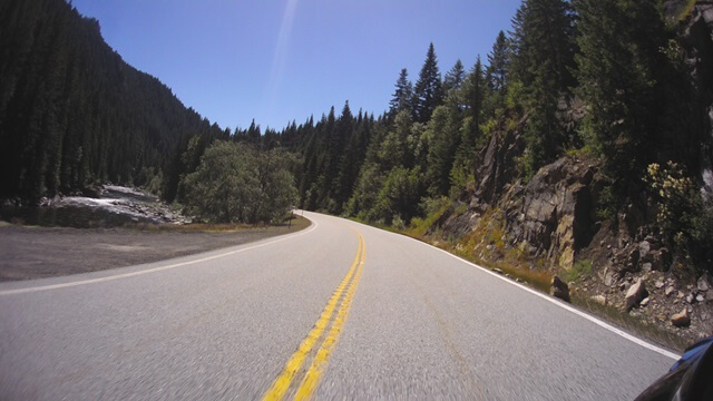 Riding west on highway 12 between Lolo, MT and Kooskia, ID.