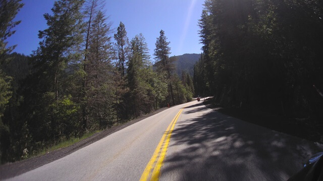 Riding west on highway 12 between Lolo, MT and Kooskia, ID.