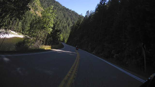 Riding west on highway 12 between Lolo, MT and Kooskia, ID.