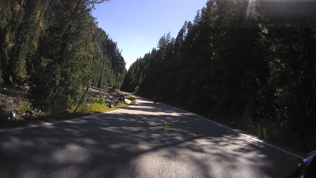 Riding west on highway 12 between Lolo, MT and Kooskia, ID.