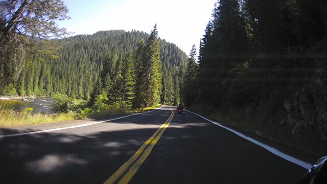 Riding west on highway 12 between Lolo, MT and Kooskia, ID.