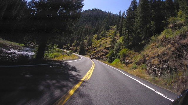 Riding west on highway 12 between Lolo, MT and Kooskia, ID.