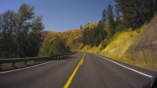 Riding west on highway 12 between Lolo, MT and Kooskia, ID.