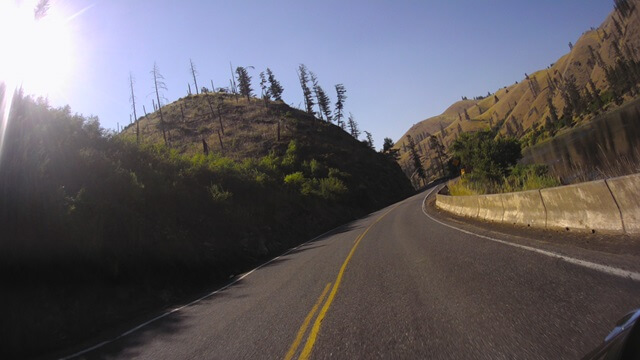 Riding north on highway 12 between Kooskia, ID and Lewiston, ID.