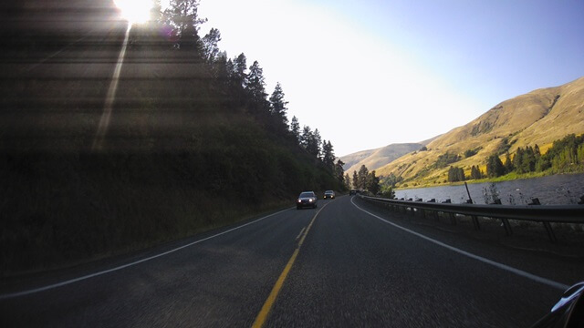 Riding north on highway 12 between Kooskia, ID and Lewiston, ID.