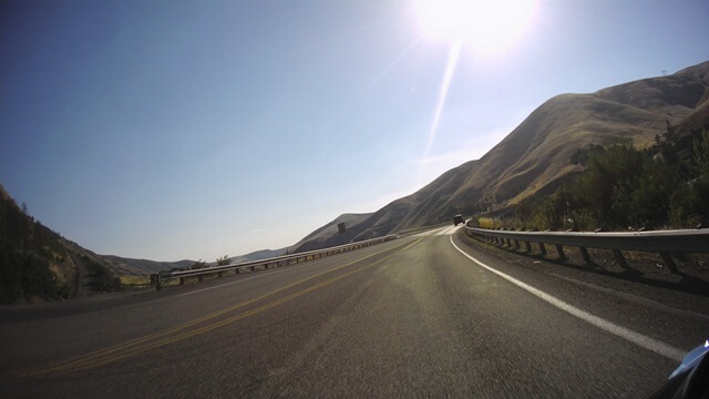 Heading north from Lewiston, ID on highway 95.