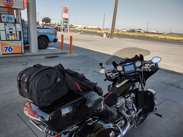 First gas stop of the day just west of Warden, WA.