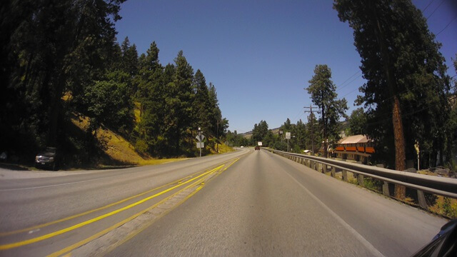 Riding north out of Wenatchee, WA on highway 285.