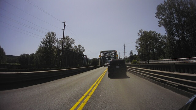 A driver that was really starting to frustrate me on highway 2.