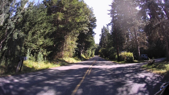 Riding through the southern portion of Whidbey Island, WA.