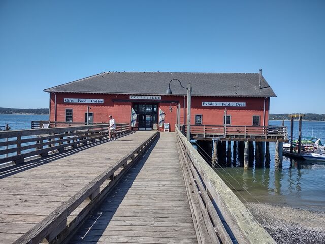 The Coupeville marina.