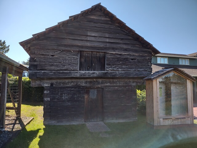 The Alexander Blockhouse in Coupeville, WA.