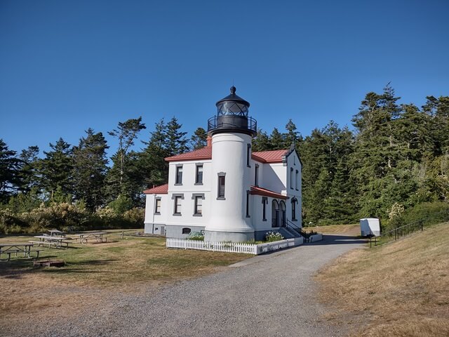 The Admiralty Head Lighthouse at Fort Casey on Whidbey Island.