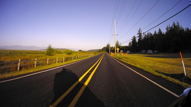 The GPS routed me down Wanamaker Road.