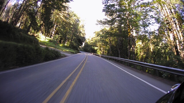 Riding south on highway 20 from Port Townsend.