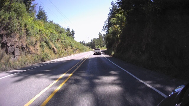 Riding on highway 12 near Oakville, WA.