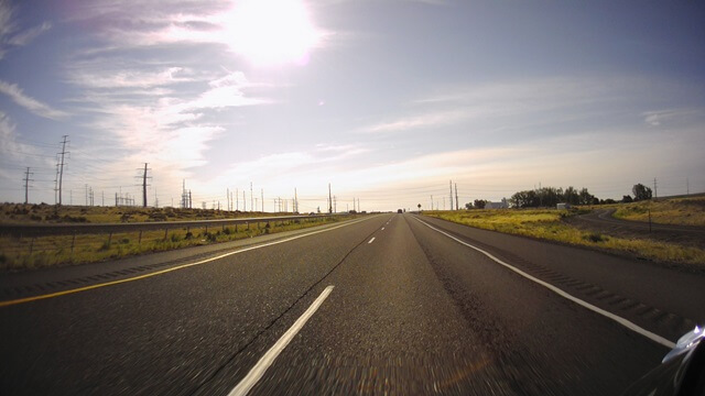 Riding east on I-84 between Boardman, OR and Pendleton, OR.