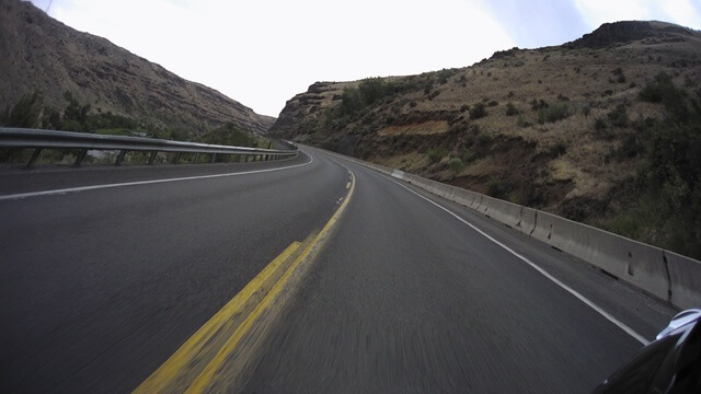 Riding south on highway 95 between Cambridge, ID and Ingard, ID.