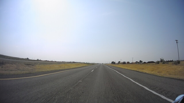 Riding east on I-84 between Boise, ID and Twin Falls, ID.