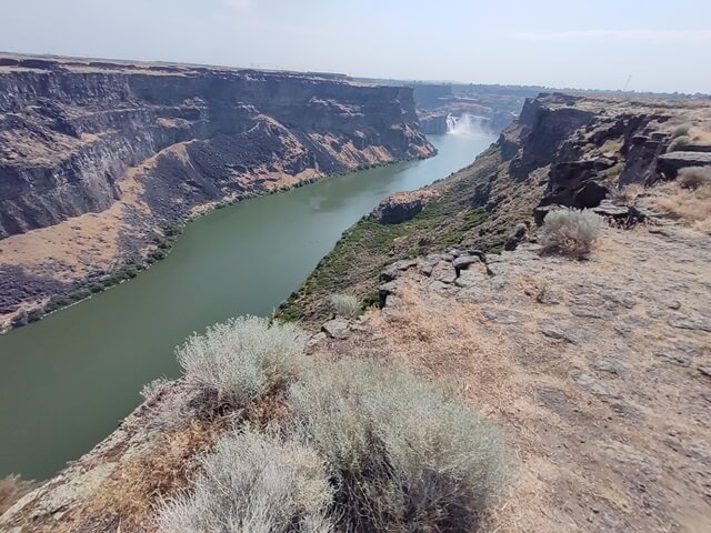 The Snake River Canyon near Twin Falls, ID.