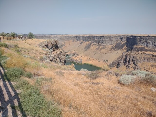 The Snake River Canyon near Twin Falls, ID.