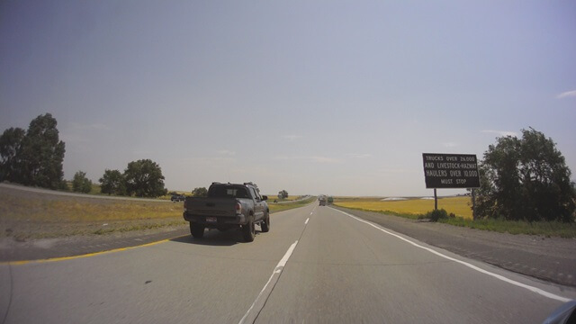 Riding east on I-84 between Twin Falls, ID and Tremonton, UT.