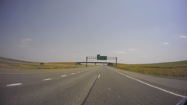 Riding east on I-84 between Twin Falls, ID and Tremonton, UT.