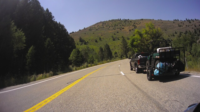 Riding on highway 89 between Logan, UT and Garden City, UT.