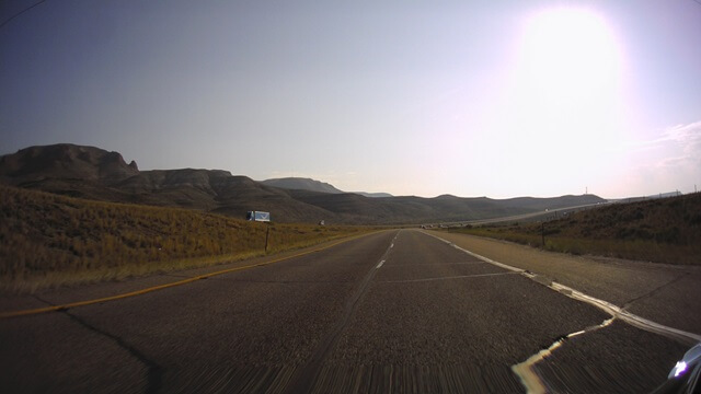 Riding east on I-80 between Green River, WY and Rawlins, WY.