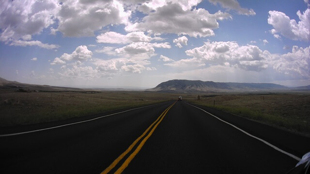 Riding east on highway 130 between Centennial, WY and Laramie, W