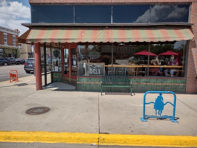 The 2nd Street Deli in downtown Laramie, WY.