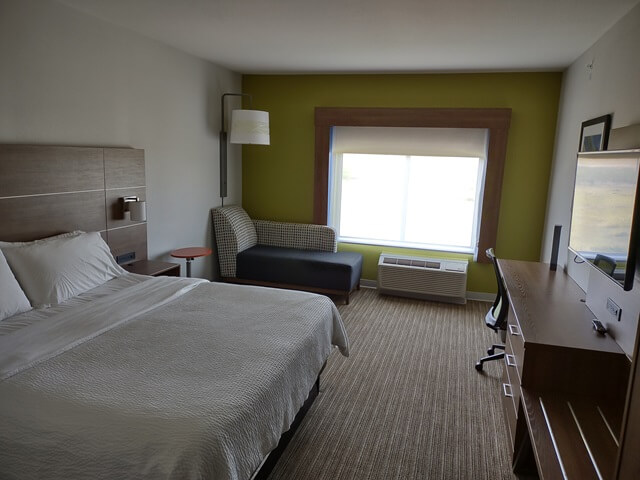 My room at the Holiday Inn Express in Chadron, WY.