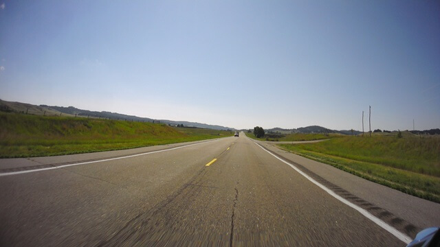 Riding east on highway 30 between Chadron, NE and Merriman, NE.