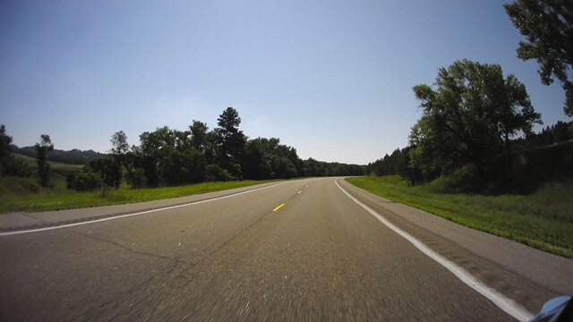 Riding east on highway 30 between Chadron, NE and Merriman, NE.