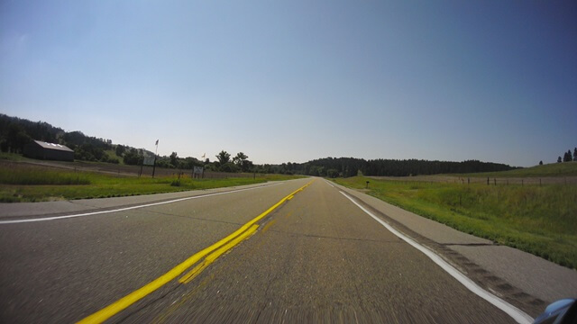 Riding east on highway 30 between Chadron, NE and Merriman, NE.