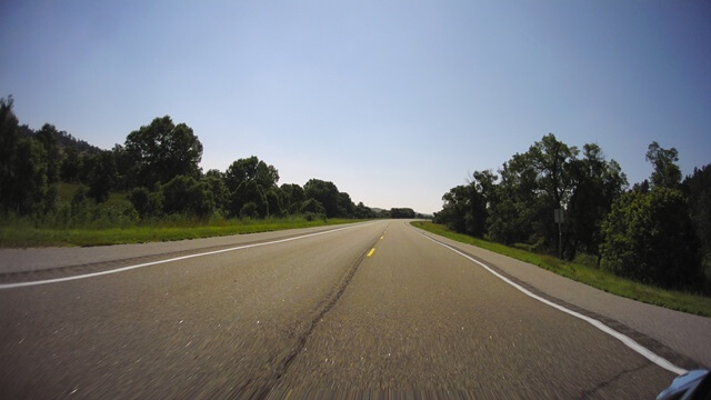 Riding east on highway 30 between Chadron, NE and Merriman, NE.