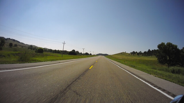 Riding east on highway 30 between Chadron, NE and Merriman, NE.