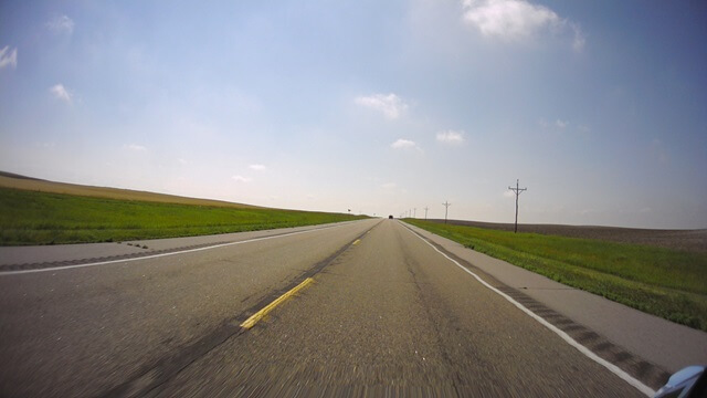 Riding east on highway 30 between Chadron, NE and Merriman, NE.