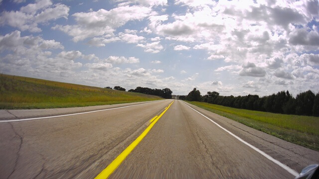 Riding east on highway 30 between Chadron, NE and Merriman, NE.