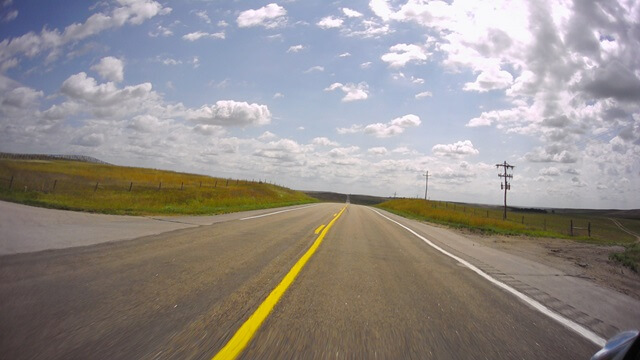 Riding east on highway 30 between Chadron, NE and Merriman, NE.