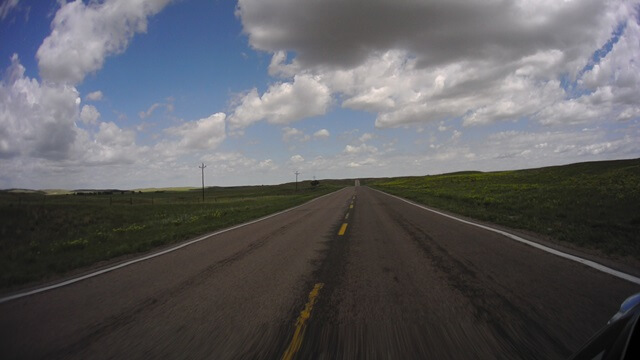 Riding north on highway 73 between Merriman, NE and Martin, SD.