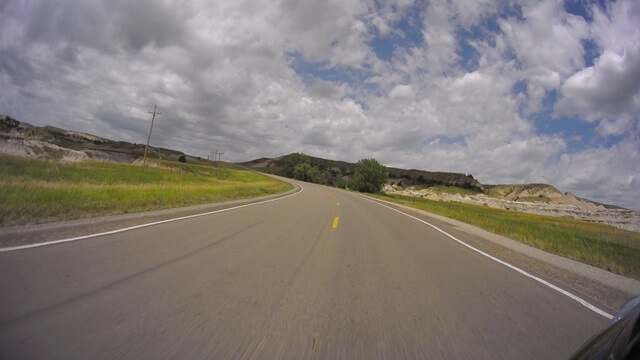 Riding north on highway 73 south of Kadoka, SD.