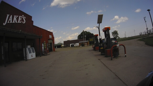 Jake's gas station in White Lake, SD.