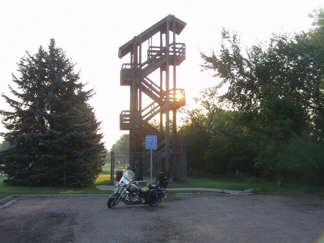 The lookout tower in Brandon.