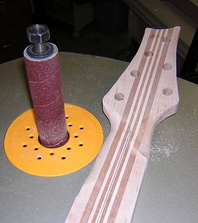 The headstock transition shaped.