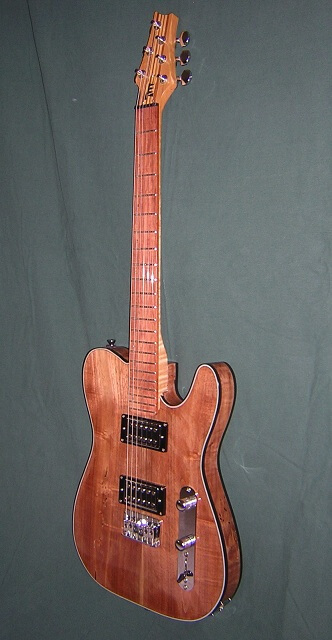 The full guitar from the left.